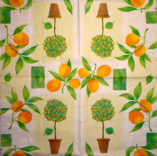 188 Lemons, Oranges - 3-ply - Duni